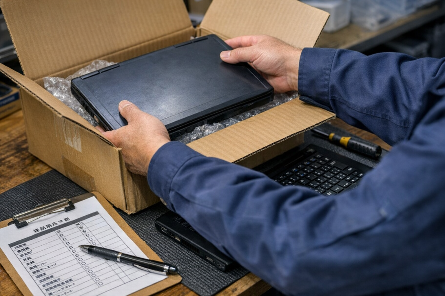 入荷・外観チェック