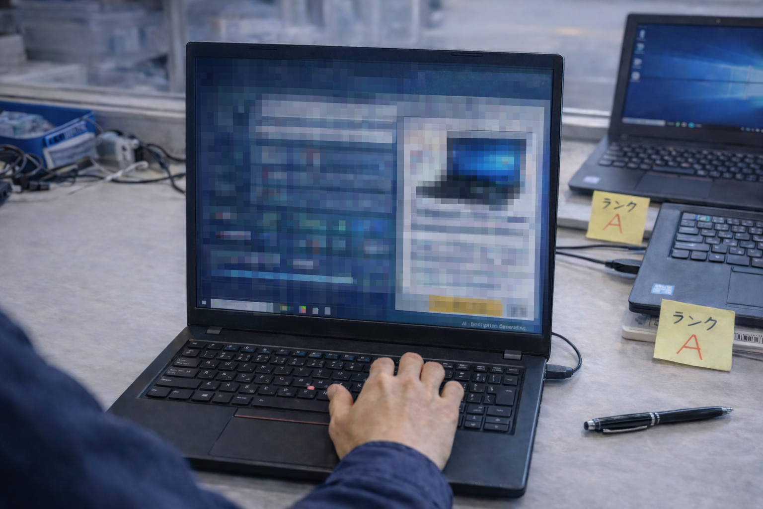 AI管理システムで出品